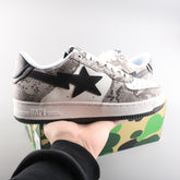 A Bathing Ape Bape Sta Low Serpentine White