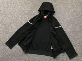 Jaqueta Nike Tech Fleece Preta (Reflective)