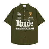 Camiseta Rhude x Lamborghini Verde