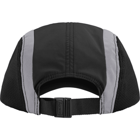 Boné Supreme Side Mesh Camp Cap Preto (Reflective)