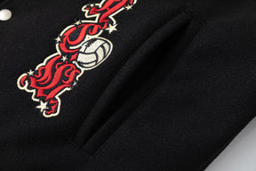 Jaqueta Off-White x AC Milan Black Red