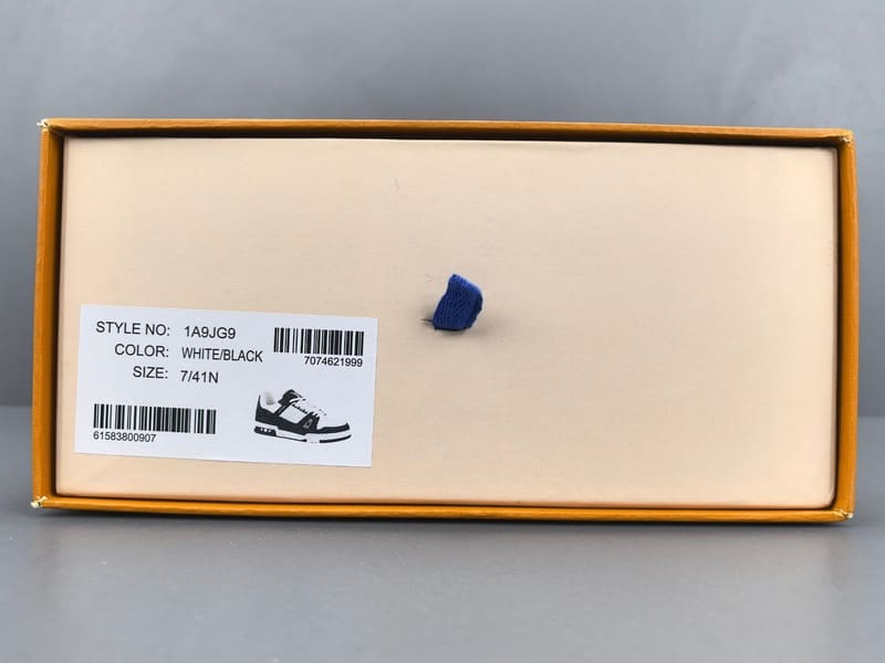 Louis Vuitton LV Trainer White Black