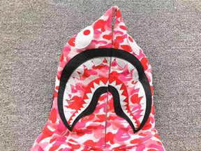 Moletom Bape Shark ABC Camo Rosa
