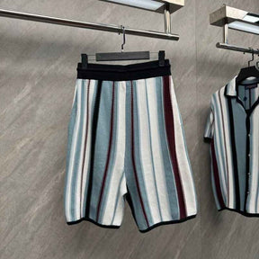 Conjunto Louis Vuitton Crochê Branco/Azul