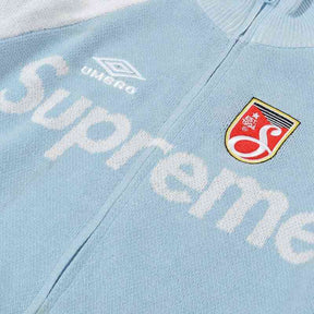 Jaqueta Supreme x Umbro Zip Up Light Blue