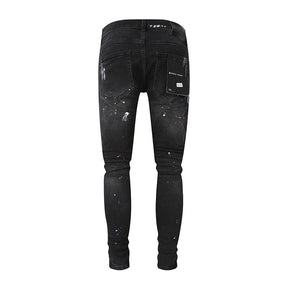 Calça Purple Black Spray Jeans