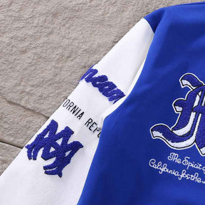 Jaqueta Amiri MA Dream Team Varsity Azul