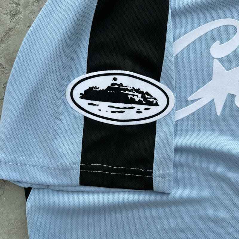 Camiseta Corteiz Alcatraz Football Azul