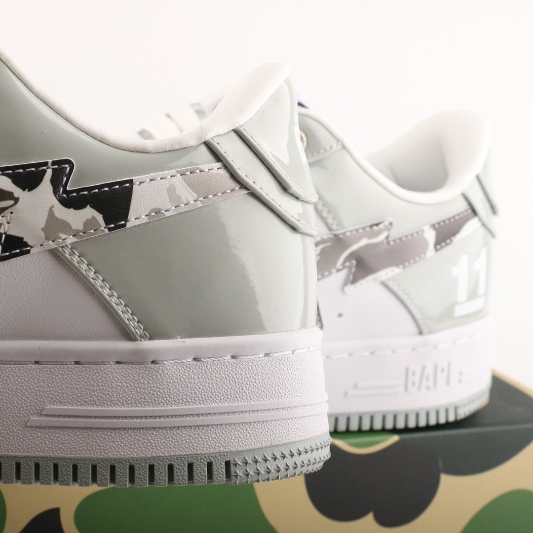 A Bathing Ape Bape Sta Grey