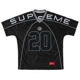 Camiseta Supreme Paneled Jersey Preta