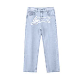 Calça Icecream Check Lined Denim jeans