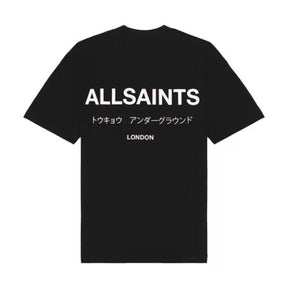 Camiseta All Saints "London" Oversized Preta