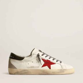Golden Goose Super-Star White Red