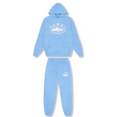 Conjunto Moletom Corteiz 5 Starz Alcatraz Azul