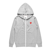 Moletom Comme des Garçons PLAY Logo Cinza