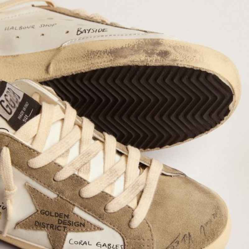 Golden Goose LTD Super-Star White Beige