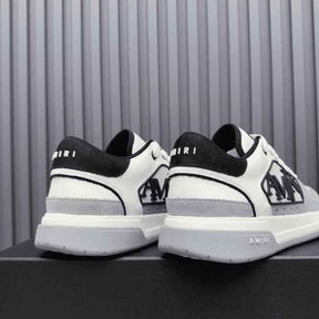 Amiri Classic Low White Grey