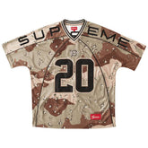 Camiseta Supreme Paneled Jersey Chocolate Camo