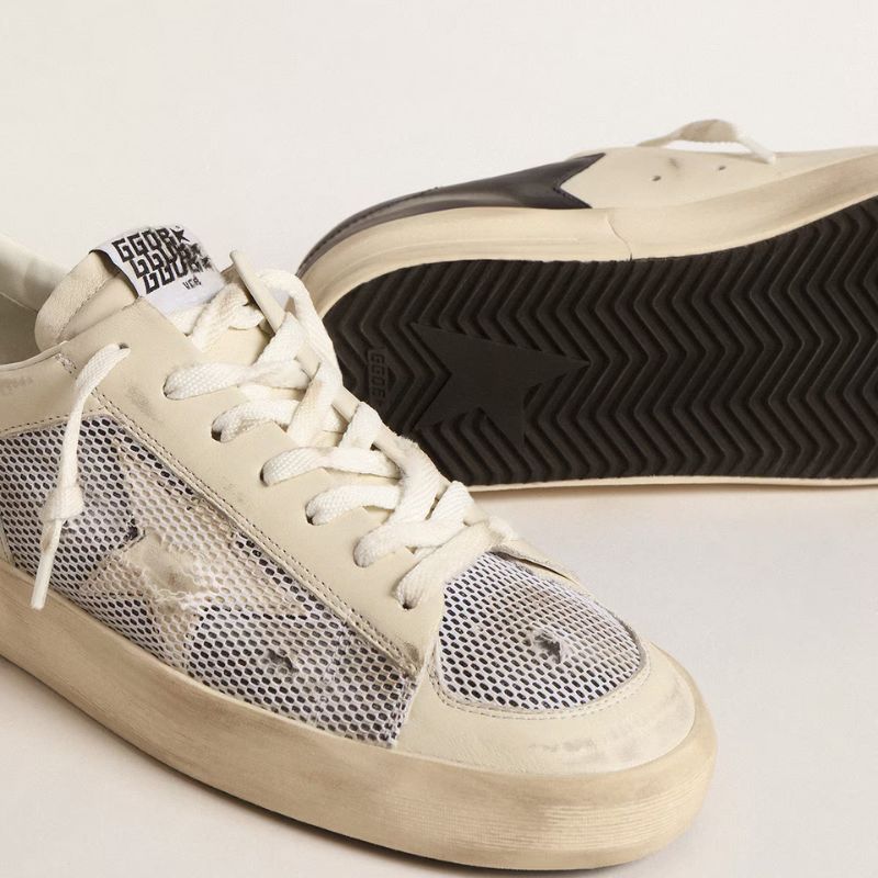 Golden Goose Stardan Canvas White
