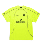 Camiseta Balenciaga Paris #10 Soccer Jersey Oversized Green
