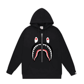 Moletom Bape Shark SS24 Preto