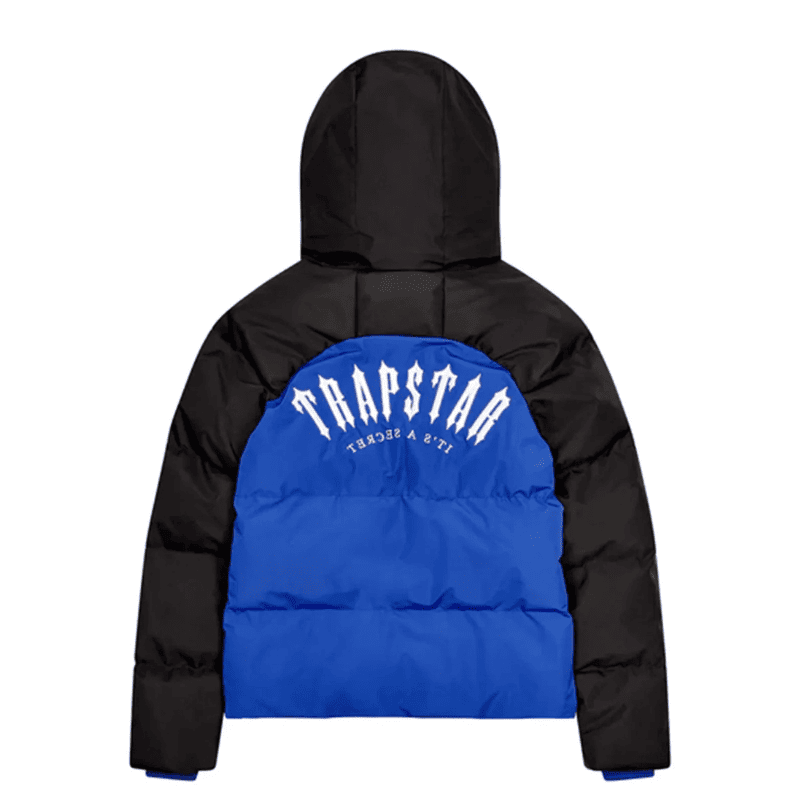 Jaqueta Trapstar Irongate Arch Puffer Black/Blue