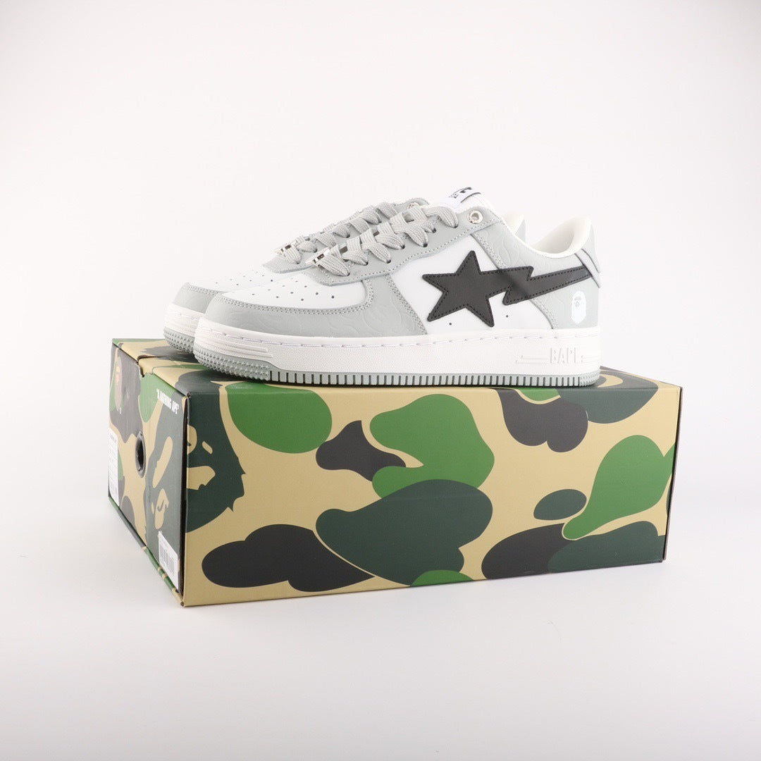 A Bathing Ape Bape Sta Grey Black