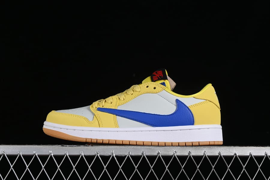 Travis Scott x Air Jordan 1 Low OG PS Canary