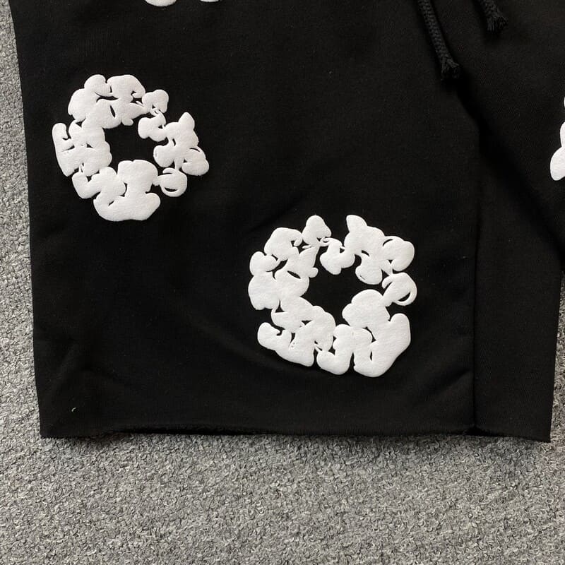 Shorts Denim Tears The Cotton Wreath Black