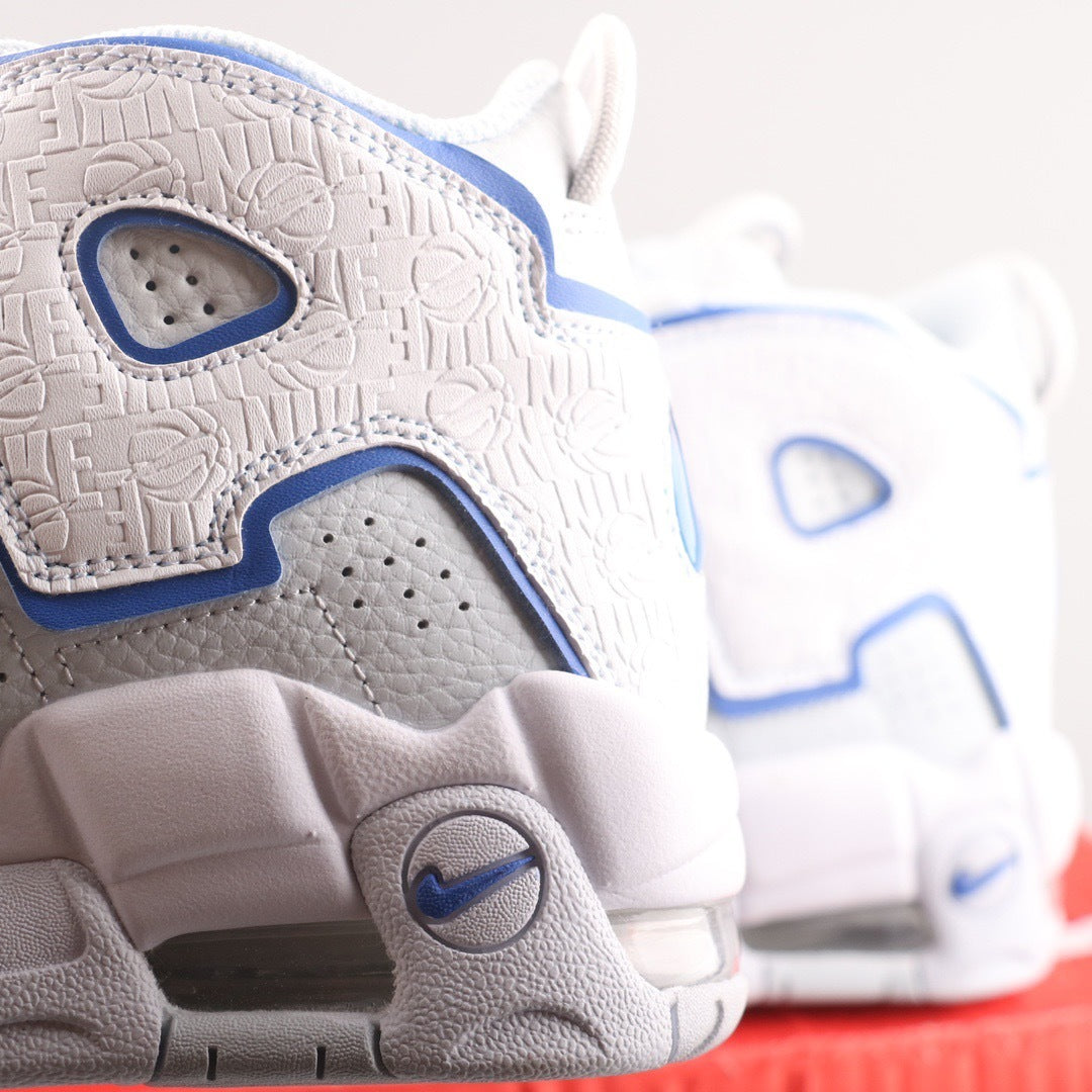 Nike Air More Uptempo White / Royal