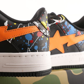 A Bathing Ape Bape Sta M2 Black Orange