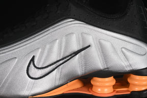 Nike Shox R4 Black Silver Orange