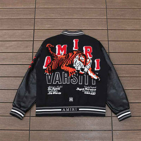 Jaqueta Amiri College Logo Patch Preta