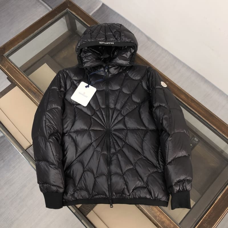 Jaqueta Moncler Violier Spider-Man Preta