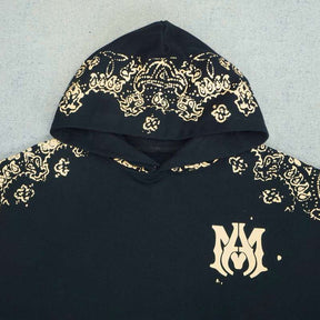 Moletom Amiri Bandana Bleach All Over