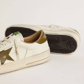 Golden Goose Stardan Canvas White khaki