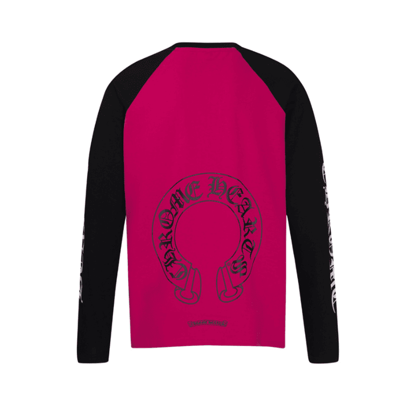 Chrome Hearts Horseshoe Baseball Preta/Rosa