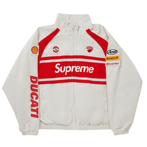 Jaqueta Supreme x Ducati Branca