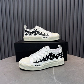 Amiri Stars Court Low White Black