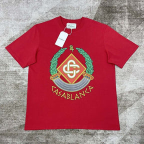 Camiseta Casablanca Casa Crest Vermelha