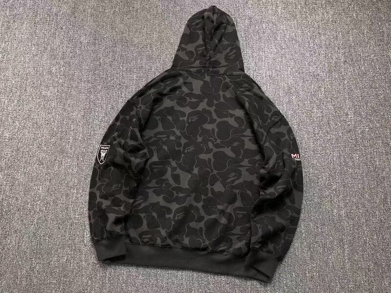 Moletom Bape x Inter Miami Camo Preto