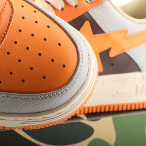 A Bathing Ape Bape Sta Grey Orange