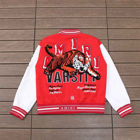 Jaqueta Amiri College Logo Patch Vermelha