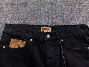 Conjunto Corteiz C-Star Denim Jeans Preto