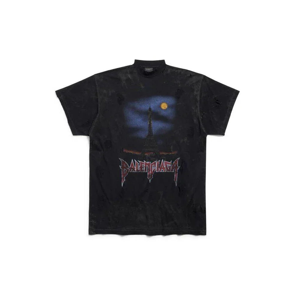 Camiseta Balenciaga Paris Moon