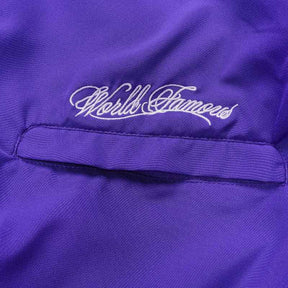 Conjunto Supreme x Nike Track Roxo