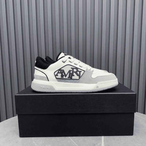 Amiri Classic Low White Grey