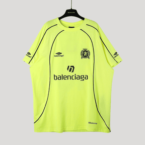 Camiseta Balenciaga Paris #10 Soccer Jersey Oversized Green