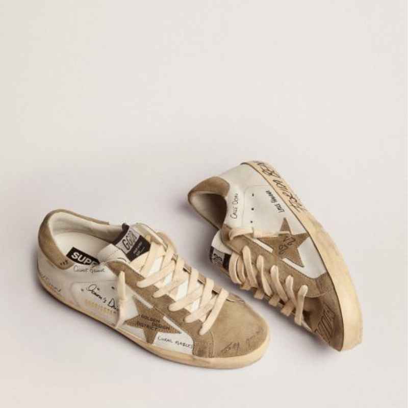 Golden Goose LTD Super-Star White Beige