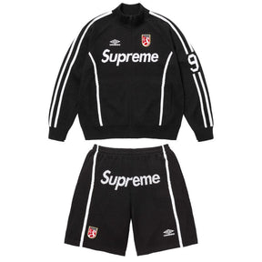 Conjunto Supreme x Umbro Zip Up Black